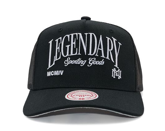 Kšiltovka Mitchell & Ness - Branded - Be Legendary Trucker - Black