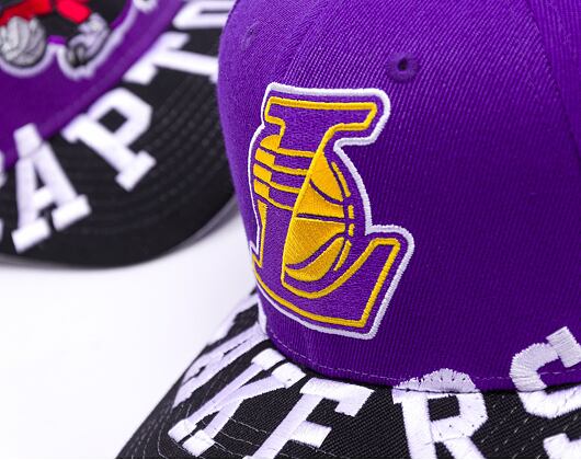 Kšiltovka Mitchell & Ness - Los Angeles Lakers - Underarch Pro Snapback - Purple