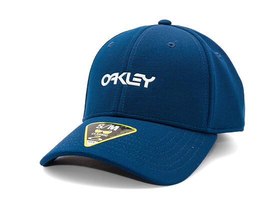 Kšiltovka Oakley - 6 Panel Stretch Metallic Hat - Team Navy