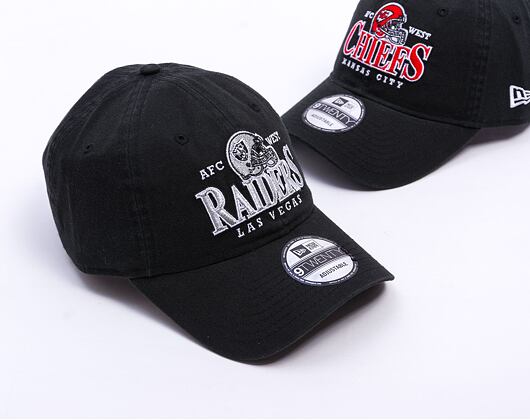 Kšiltovka New Era - NFL Helmet 9TWENTY - Las Vegas Raiders - Black