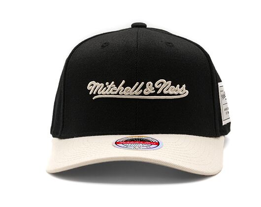 Kšiltovka Mitchell & Ness - Branded - Comfy Core Stretch Snapback - Black-Cream