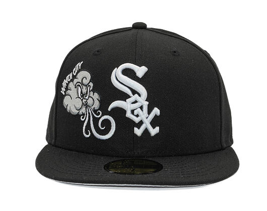 Kšiltovka New Era - MLB Food Icon 59FIFTY - Chicago White Sox - Black / White