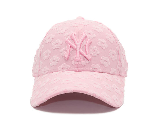 Dámská Kšiltovka New Era - MLB Floral Towelling 9FORTY - NY Yankees - Pink