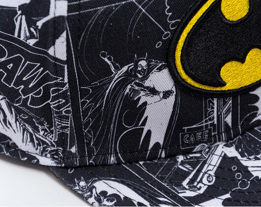 Dětská Kšiltovka New Era - WARNER BROS DC Print 9FIFTY - Batman - Yellow / Black