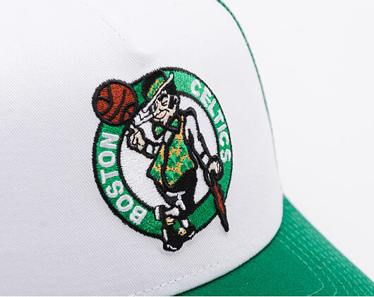 Kšiltovka New Era - NBA Side Patch 9FORTY Trucker - Boston Celtics - Kelly Green