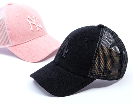Dámská Kšiltovka New Era - MLB Smooth & Mesh 9FORTY - LA Dodgers - Black