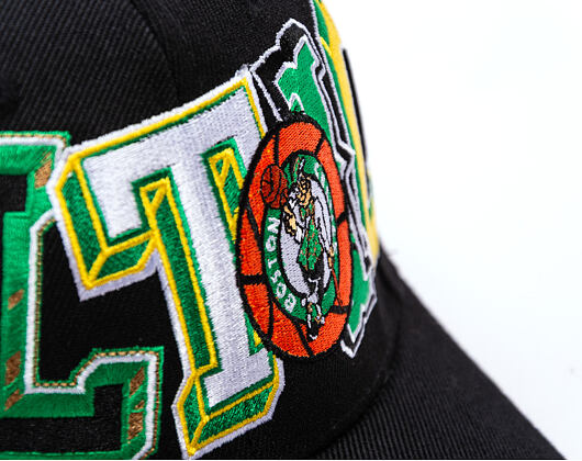 Kšiltovka Mitchell & Ness - NBA Hyper Type Pro Snapback - Boston Celtics - Black