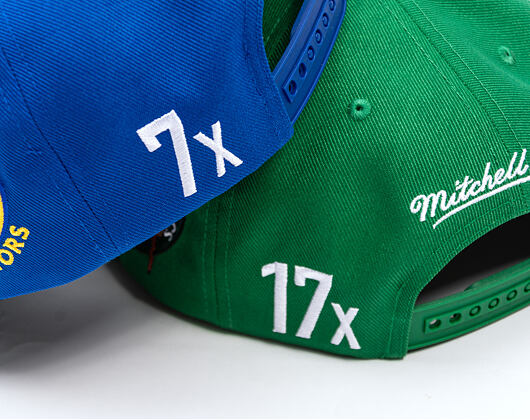 Kšiltovka Mitchell & Ness - NBA Winners Circle Snapback - Golden State Warriors - Blue