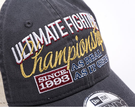 Kšiltovka New Era - UFC MMA Graphic 9TWENTY Mesh - Grey