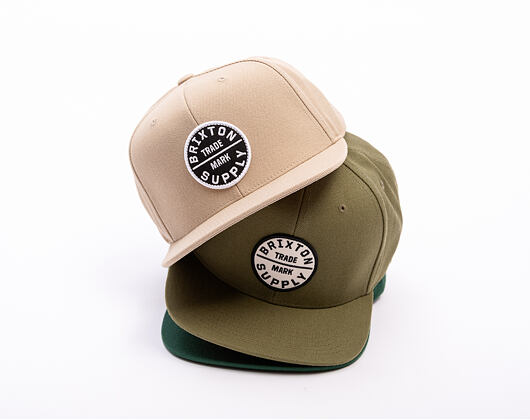 Kšiltovka Brixton - Oath Iii Snapback - Sand