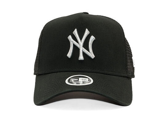 Dámská Kšiltovka New Era - MLB Metallic 9FORTY Trucker - NY Yankees - Black