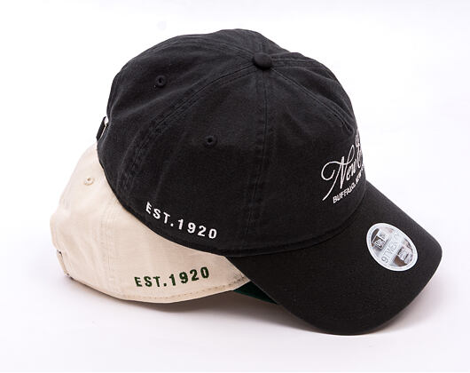 Dámská Kšiltovka New Era - A-Frame Cursive Script 9TWENTY A-Frame - Cream / Navy