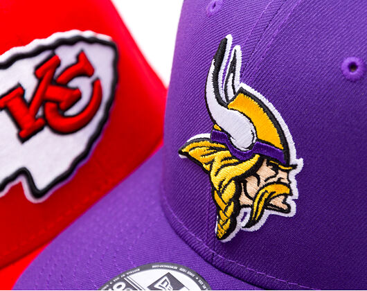 Kšiltovka New Era - NFL Anniversary Patch 9SEVENTY Stretch-Snap - Minnesota Vikings - Purple