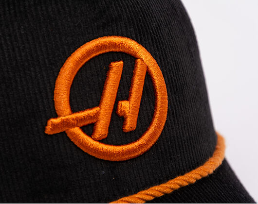 Kšiltovka New Era - F1 Cord 9FORTY Trucker - Haas Formula 1 - Black