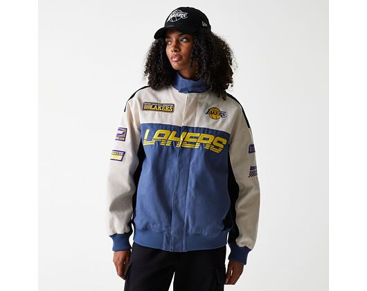 Bunda New Era - NBA Motorsport Jacket - LA Lakers - Muted Indigo