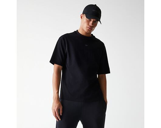 Triko New Era - Oversized Flag Tech Tee - Black