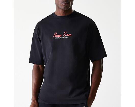 Triko New Era - Wild Graphic Tee - Black