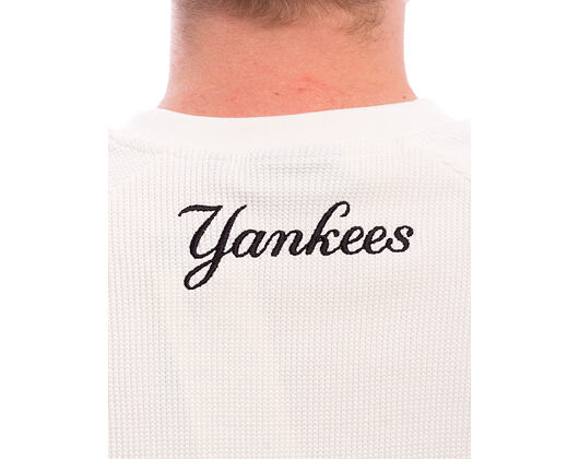 Triko New Era - MLB Waffle Tee - NY Yankees - Off White