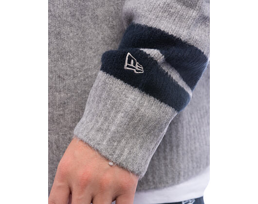 Svetr New Era - MLB Sweater Knit - NY Yankees - Heather Grey