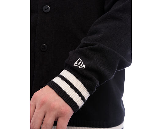 Svetr New Era - MLB Cardigan Knit - NY Yankees - Black