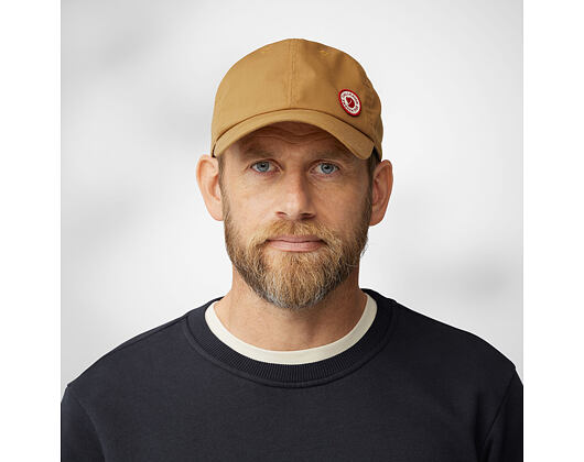 Kšiltovka Fjällräven - Fjällräven Logo Cap - Buckwheat Brown