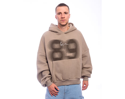 Mikina Karl Kani - Signature 89 Boxy Os Hoodie Brown