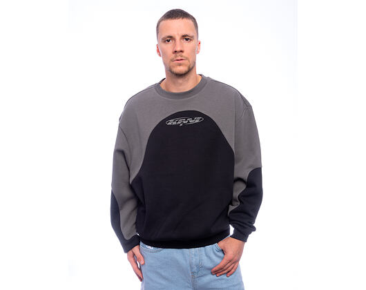 Mikina Karl Kani - Kani Elipse Os Crew Black