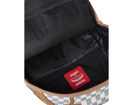 Sprayground - House Of Cream Check Dlx Backpack 