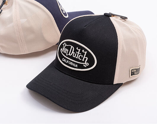 Kšiltovka Von Dutch - Trucker - Flag - Blue/White