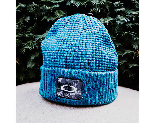 Oakley - Ellipse Patch Waffle Beanie - New Balsam