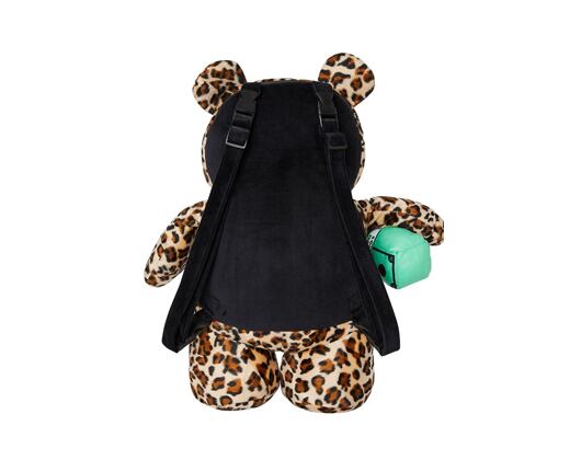 Sprayground - Leopard Money Bear Backpack 