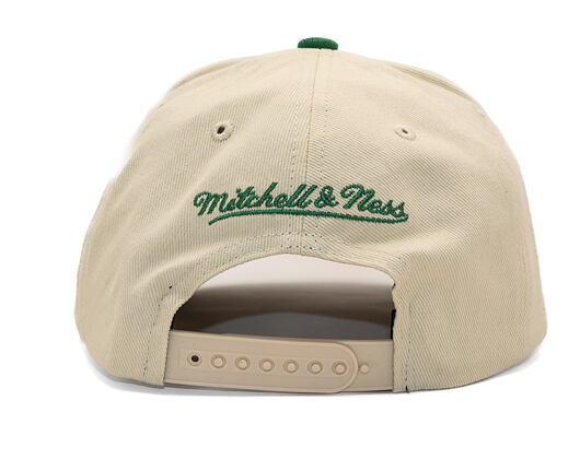 Kšiltovka Mitchell & Ness - Green Orange Pro Crown - Chicago Bulls - Sand/Green