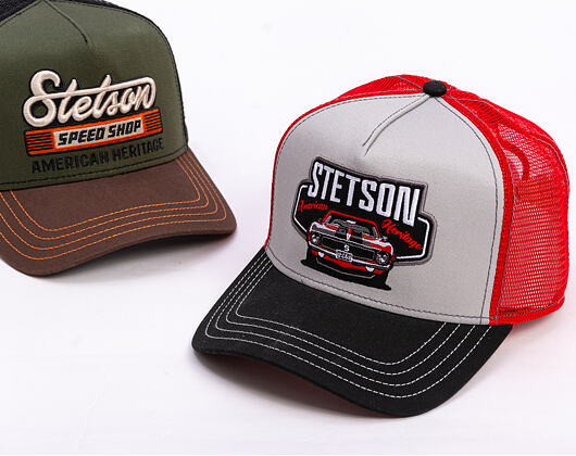 Kšiltovka Stetson - Trucker Cap Garage American Heritage - 13