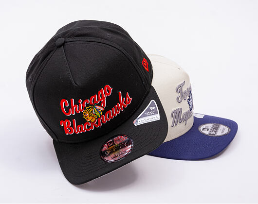 New Era - NHL Chainstitch 9FIFTY A-Frame - Chicago Blackhawks - Black