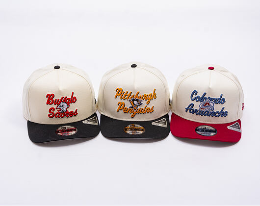 New Era - NHL Chainstitch 9FIFTY A-Frame - Buffalo Sabres - Chrome White