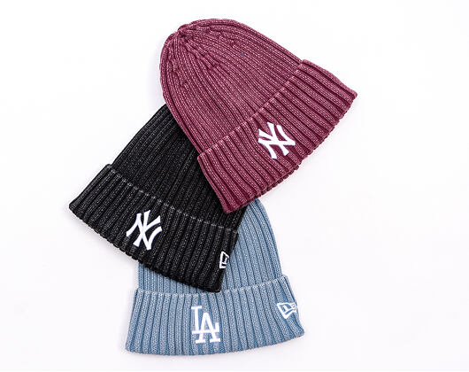 Kulich New Era - MLB Mini Logo Cuff Beanie - NY Yankees - Black