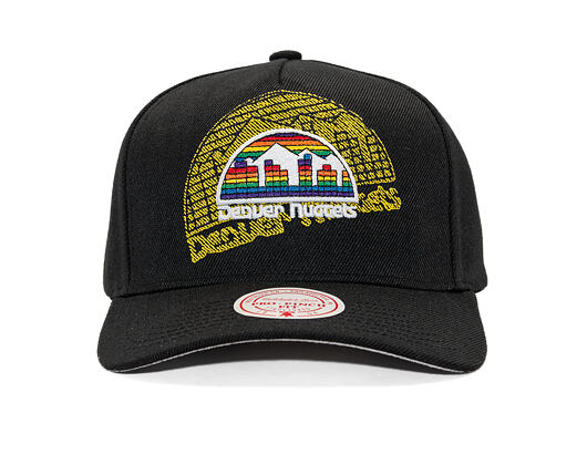 Cap Mitchell & Ness - NBA Tilted Pro Snapback Hwc - Denver Nuggets - Black