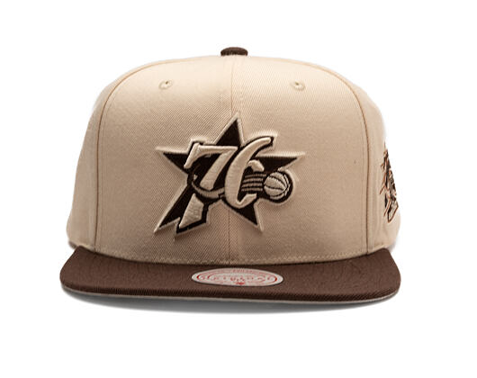 Kšiltovka Mitchell & Ness - NBA Fashion Basic 2T HWC - Philadelphia 76Ers - Cream