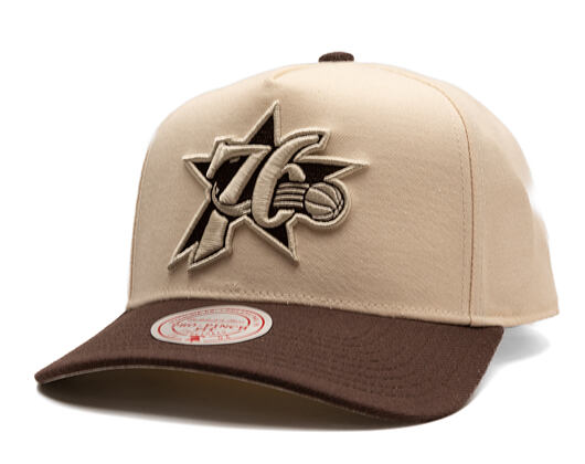 Kšiltovka Mitchell & Ness - NBA Fashion Basic 2T Pro - Philadelphia 76Ers - Cream