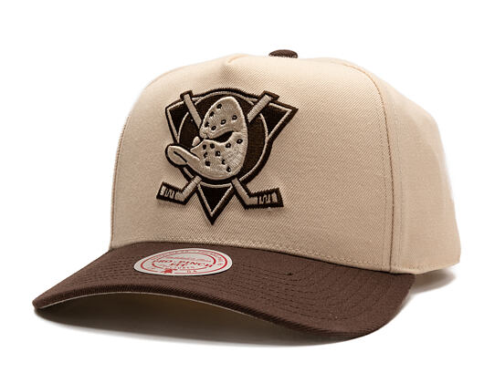 Kšiltovka Mitchell & Ness - NHL Fashion Basic 2T Pro Vntg - Anaheim Ducks - Cream