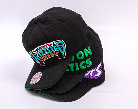 Kšiltovka Mitchell & Ness - NBA Busted Pro HWC - Vancouver Grizzlies - Black