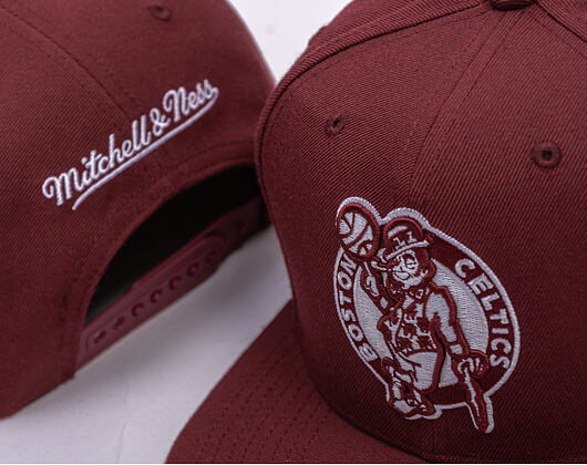 Cap Mitchell & Ness - NBA Fashion Basic Snapback - Boston Celtics - Dark Purple