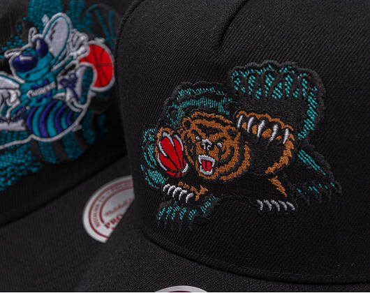 Cap Mitchell & Ness - NBA Tilted Pro Snapback Hwc - Vancouver Grizzlies - Black