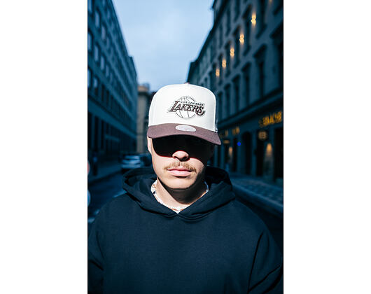 Kšiltovka Mitchell & Ness - NBA Fashion Basic 2T Pro - Los Angeles Lakers - Cream