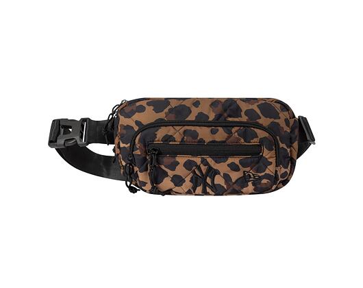 Crossbody New Era - MLB Leopard Quilted Waist Bag - NY Yankees - Brown / Black