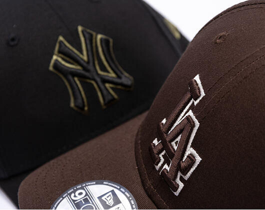 Cap New Era - MLB Team Outline 9FORTY - LA Dodgers - Brown / Stone