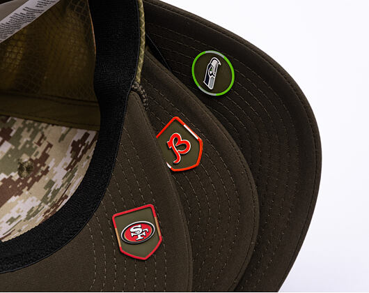 Cap New Era - NFL25 "Salute to Service" - 9SEVENTY Stretch-Snap - San Francisco 49ers 