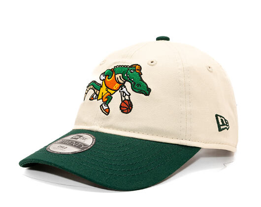 Kids Cap New Era - Branded Kids Mascot 9TWENTY - Cream / Dark Green