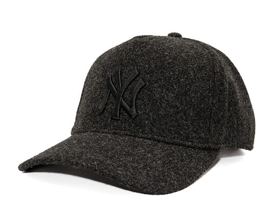Cap New Era - MLB Melton Wool 9FORTY A-Frame - NY Yankees - Black