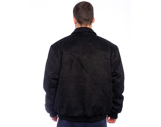 Jacket Karl Kani - Legacy Faux Suede Bowling Jacket - Black